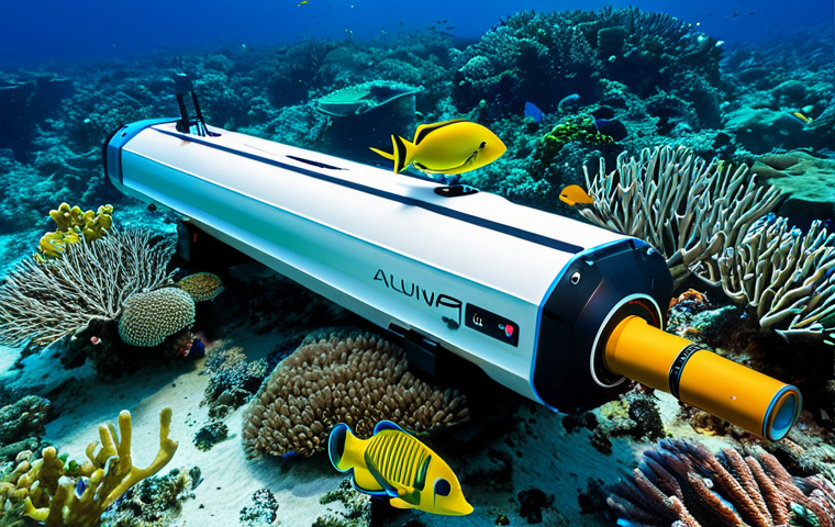 AUV Mapping Coral Reef**

"An advanced Autonomous Underwater Vehicle (AUV) is mapping a vibrant coral reef ecosystem, fully clothed, safe for work, appropriate content, professional underwater photography, perfect anatomy, correct proportions, well-formed hands (robotic), natural pose (robotic), bright colorful corals, clear ocean water, professional, family-friendly, modest, high quality."

**